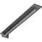 Ekena Millwork Heaton Hidden Support Steel Bracket w/ 20" Support Depth, Hammered Gray 3"W x 24"D x 2"H BKTM03X24X02HEHGY - alternate 1